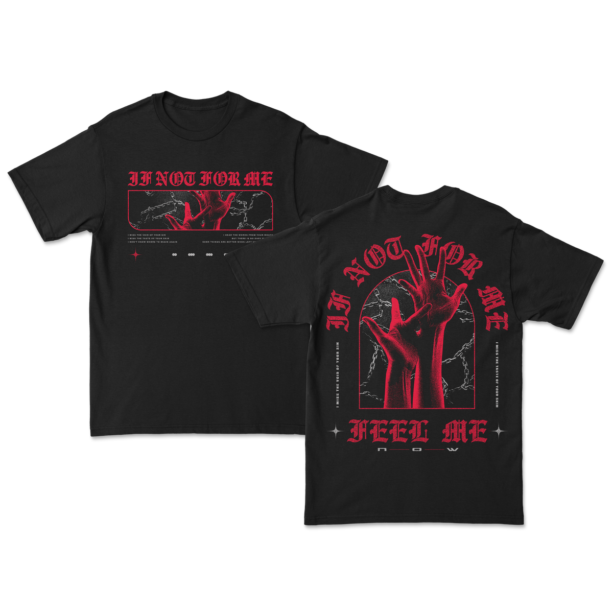If Not For Me - Hands Tee Black – Thriller Records