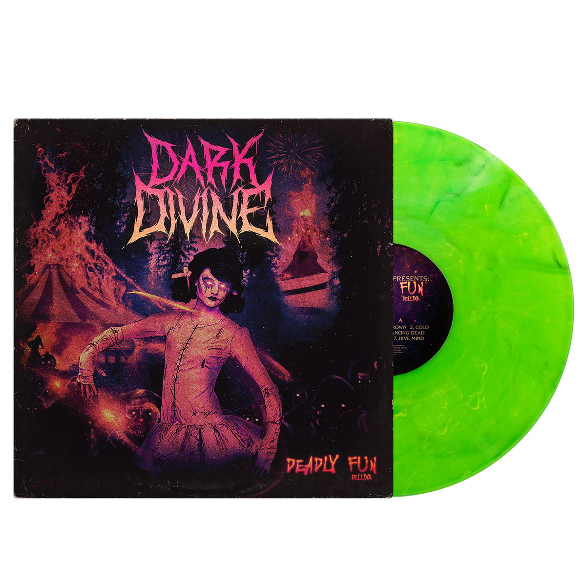 Dark Divine - Deadly Fun (Deluxe) - Witch's Brew Vinyl – Thriller