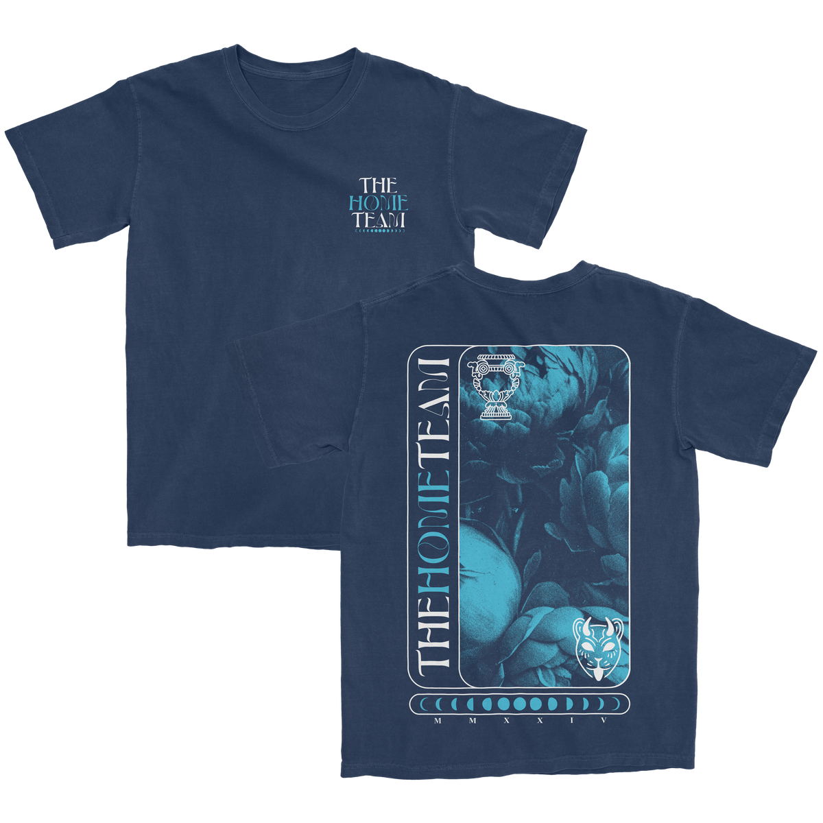 The Home Team - Dual Sigil Navy - T-Shirt – Thriller Records