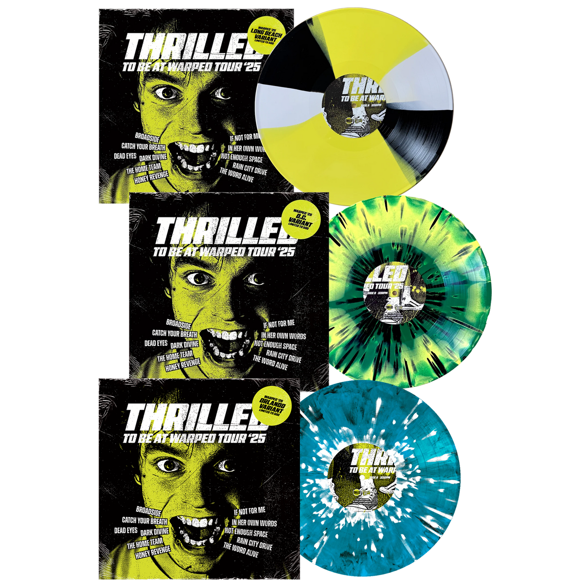 Warped Tour Vinyl Bundle – Thriller Records