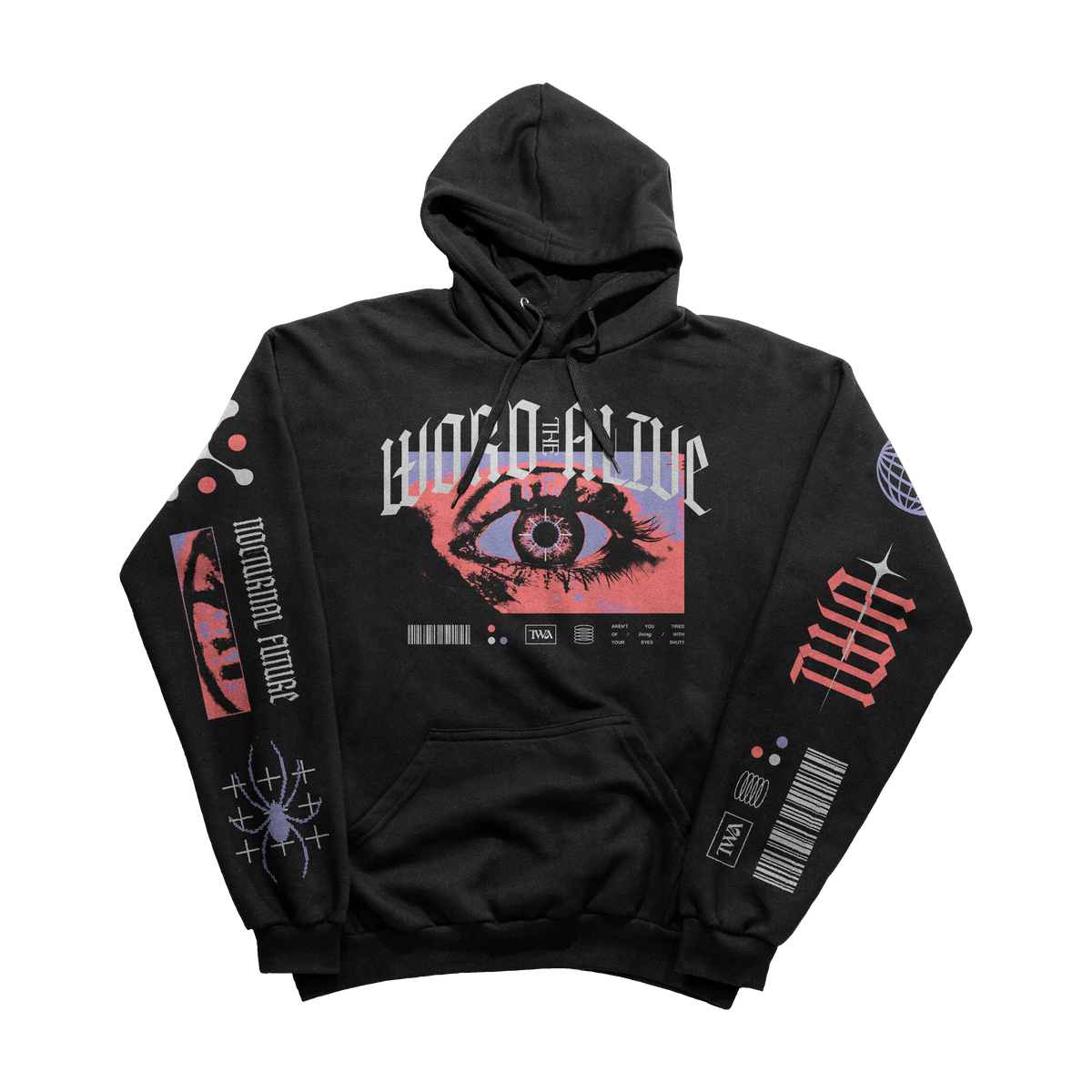 The Word Alive - Nocturnal Future Black - Hoodie – Thriller Records