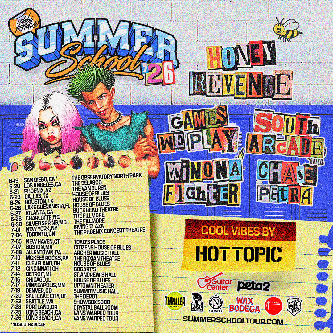 Honey Revenge Announced as Headliner on idobi Radio Summer School Honey Revenge Announced as Headliner on idobi Radio Summer School