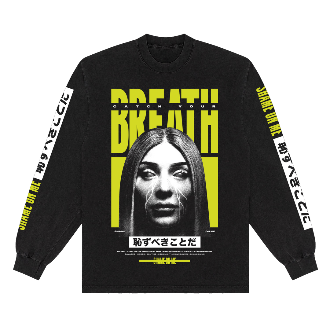 Catch Your Breath - Shame On Me Black Long Sleeve – Thriller Records