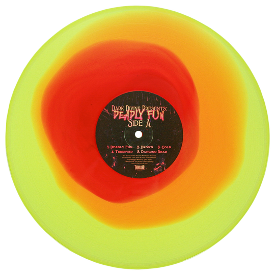 Dark Divine - “Deadly Fun” Harvest Moon Color In Color Vinyl