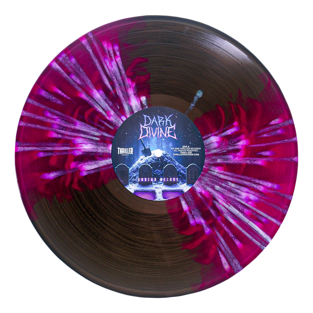Dark Divine - “Undead Melody” Purple & Black Butterfly w/ Blue