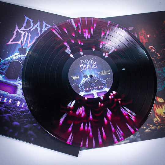 Dark Divine - “Undead Melody” Purple & Black Butterfly w/ Blue