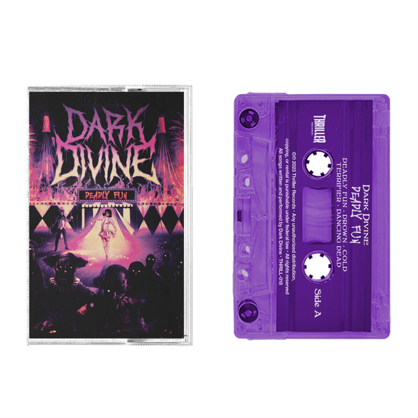 Dark Divine - “Deadly Fun” Purple Tint Cassette – Thriller Records
