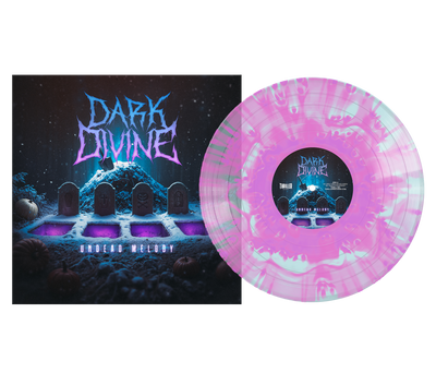 Dark Divine - “Undead Melody” Electric Blue & Violet Cloudy Vinyl