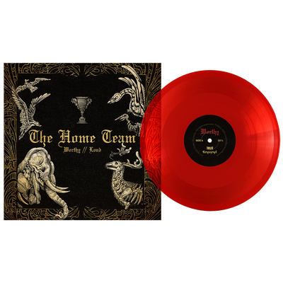 The Home Team - “Worthy // Loud” Ruby Red Tiny Vinyl – Thriller
