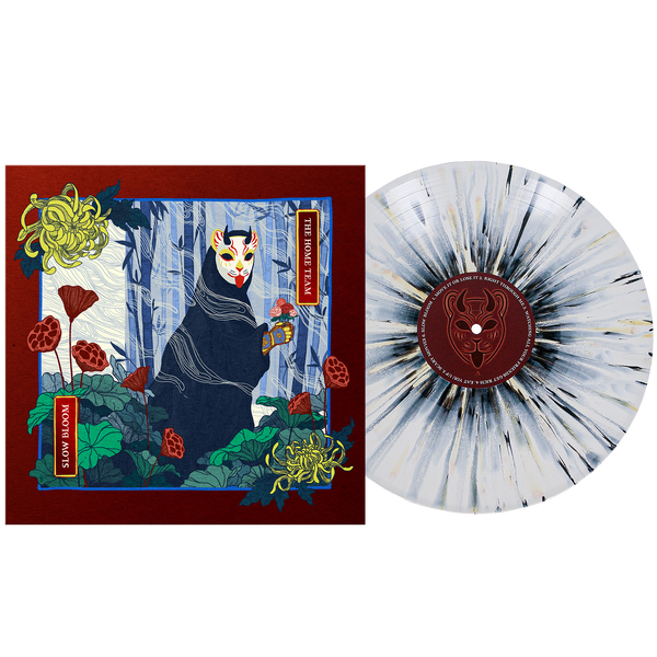 the  Team Slow Bloom レコード LP The Home Team - “Slow Bloom (Deluxe)” Marigold Splatter Vinyl