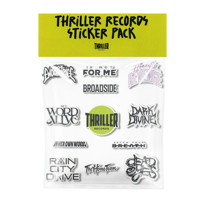 Thriller Records Sticker Pack