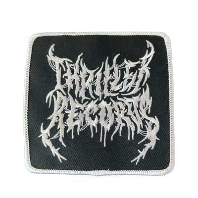 thriller records Metal Logo Patch